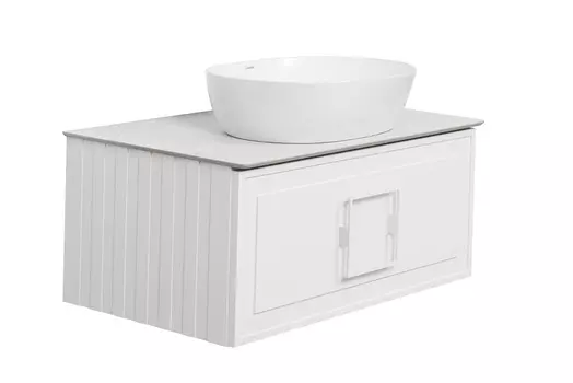 Тумба со столешницей La Fenice Cubo Bianca 80 белая