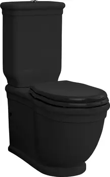 Унитаз-компакт ArtCeram Hermitage черный