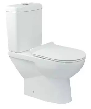 Унитаз-компакт BelBagno Ricco BB275CPR безободковый