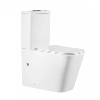 Унитаз-компакт Bond Cube F04-00 безободковый, с сиденьем микролифт, белый