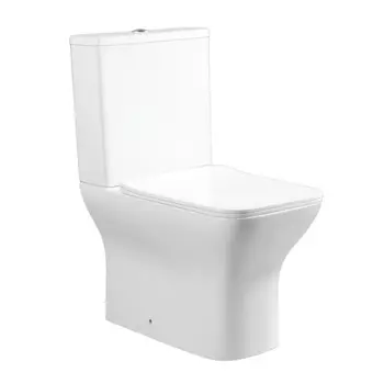 Унитаз-компакт Bond Cube F09-00 безободковый, с сиденьем микролифт, белый