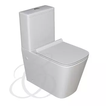 Унитаз-компакт Caprigo Style S-1213 белый