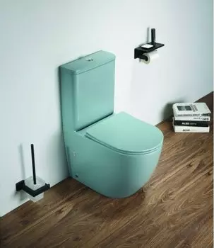 Унитаз-компакт Ceramalux NC 2166XMLG зеленый матовый