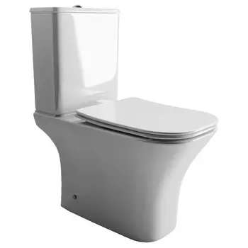 Унитаз-компакт Ceramicanova Alfa Rimless CN9002 безободковый, с микролифтом