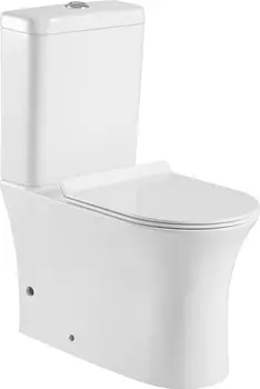 Унитаз-компакт Ceramicanova Star CN1904 безободковый, с микролифтом