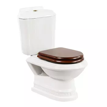 Унитаз-компакт Cezares King Palace золото с CZR-T-163-W-S-G