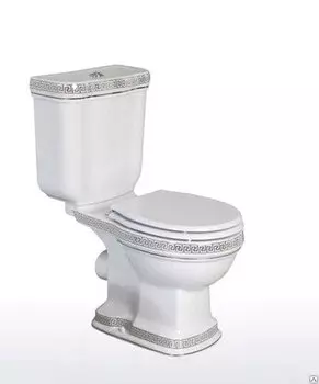 Унитаз-компакт Creavit Klasik KL310.001X0 версаче хром