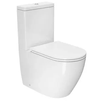 Унитаз-компакт D&K Matrix DT1397516 безободковый, сиденье с микролифтом