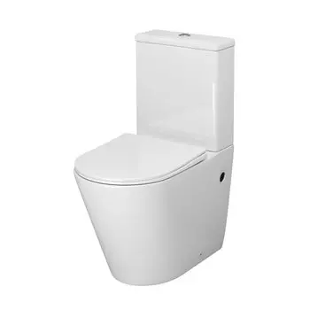 Унитаз-компакт Grossman Color GR-4480S безободковый с тонкой крышкой