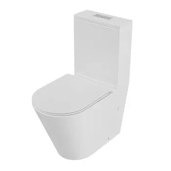 Унитаз-компакт Grossman GR-4458SQ безободковый с тонкой крышкой