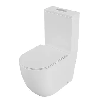 Унитаз-компакт Grossman GR-4494SQ безободковый с тонкой крышкой