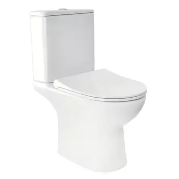 Унитаз-компакт Gural Vit Tria Slim безободковый с Soft Close