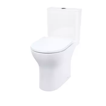 Унитаз-компакт Iddis Zodiac X ZODRDSEi24 безободковый, с сиденьем микролифт, белый