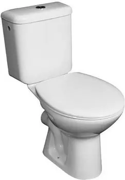 Унитаз-компакт Jika Zeta 8.2539.6.000.242.9 с горизонтальным выпуском, без крышки