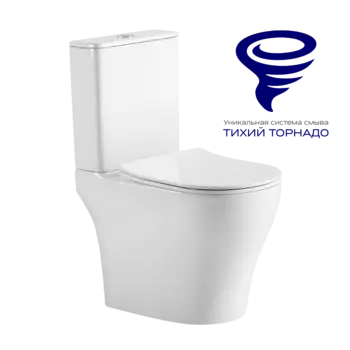 Унитаз-компакт Prato Кодэ СО-6094А белый