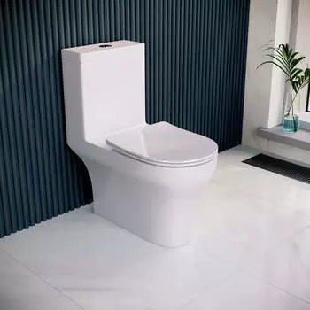 Унитаз-компакт RGW SW-05 с микролифтом