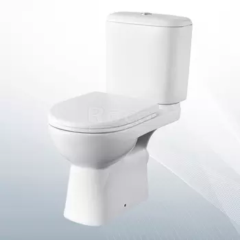 Унитаз-компакт Roca Access 734P23900Y с косым выпуском