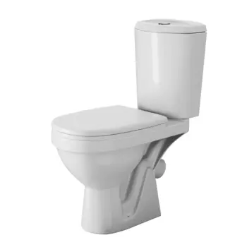 Унитаз-компакт Rosa Дон для людей с ограниченными возможностями, белый