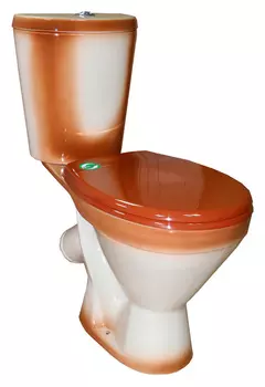 Унитаз-компакт Rosa Элегант коричневый