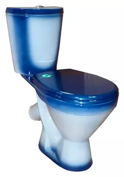 Унитаз-компакт Rosa Элегант синий