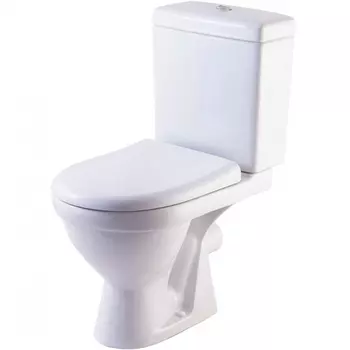 Унитаз-компакт Rosa Неро Люкс с микролифтом