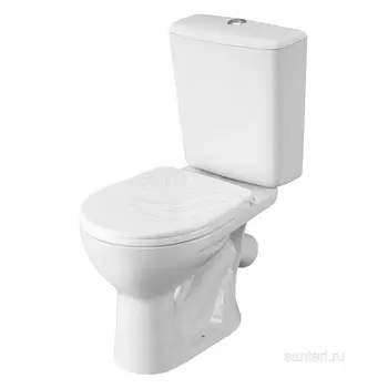 Унитаз-компакт Santeri Орион крап на белом