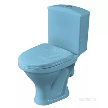 Унитаз-компакт Santeri Вест голубой