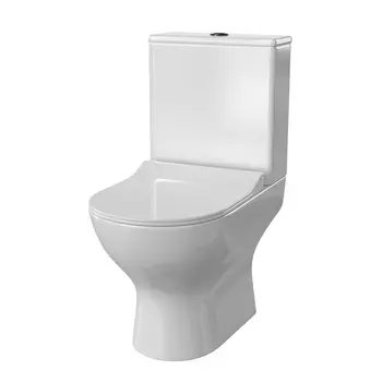 Унитаз-компакт Taliente Arte AR35045+Nero pulsante безободковый с сиденьем микролифт