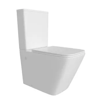 Унитаз-компакт Teymi Helmi T40308 безободковый, сиденье микролифт