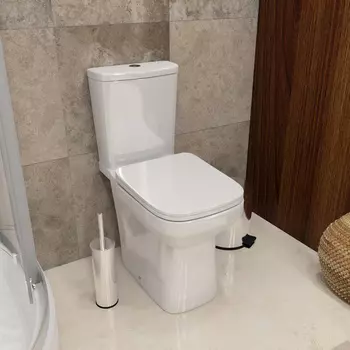 Унитаз-компакт Teymi Kati T40703 безободковый, сиденье микролифт