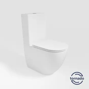 Унитаз-компакт Vincea Globo VT2-14T Tornado, белый