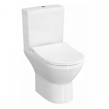 Унитаз-компакт VitrA Integra Round Open-Back 9833B003-7206 с микролифтом