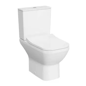Унитаз-компакт VitrA Integra Square Open-Back 9833B003-7205 с микролифтом