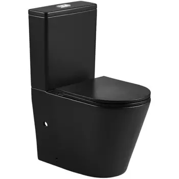 Унитаз-компакт WeltWasser SK Salzbach 001 GL-BL черный глянцевый