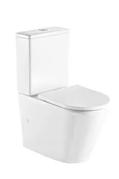 Унитаз-компакт WeltWasser SK Salzbach 001 XL GL-WT белый глянец