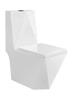 Унитаз-моноблок Laguraty 071A горизонтальный выпуск с функцией биде