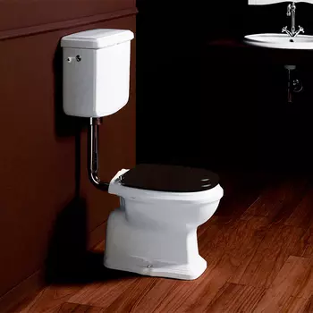 Унитаз напольный Simas Arcade AR801/AR812 со средним бачком, с вертикальным выпуском, белый