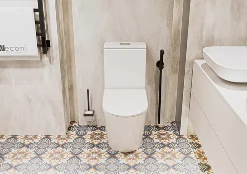 Унитаз напольный Veconi Telle VTE-64T