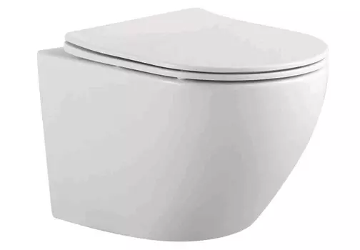 Унитаз подвесной Aquatek Европа AQ1901-00 безободковый, белый