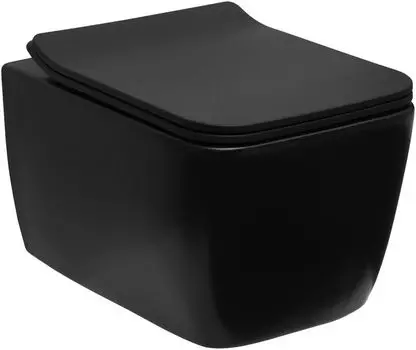 Унитаз подвесной Allen Brau Liberty 4.33007.31 черный матовый