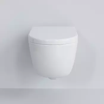 Унитаз подвесной Ambassador Abner 103T20001R-102T20001 глянцевый белый