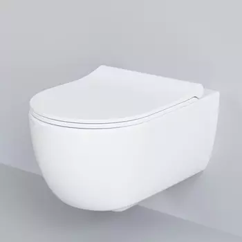 Унитаз подвесной Ambassador Abner 103T20001R белый глянцевый