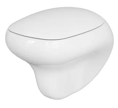 Унитаз подвесной Ambassador Diamond 123T20001R-122T20001 глянцевый белый