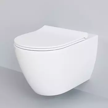 Унитаз подвесной Ambassador Queen 113T20001R-112T20001S белый глянцевый