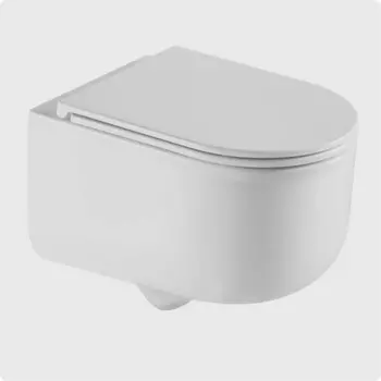 Унитаз подвесной AQUAme AQM2013PRO белый глянец