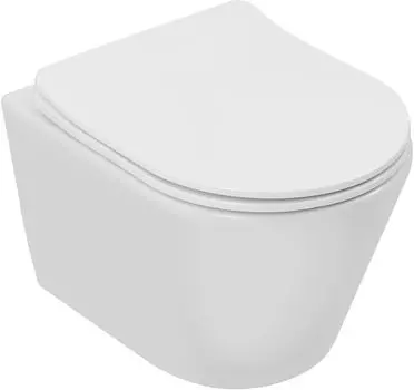 Унитаз подвесной Aquanet Atago 3.0 W Short Tornado укороченный