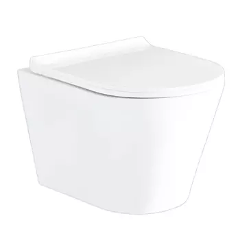 Унитаз подвесной Aquatek Альфа AQ1910-00 с сиденьем микролифт