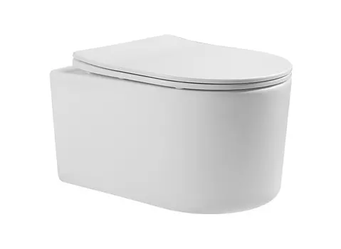 Унитаз подвесной Aquatek Мия AQ2004T-00 сиденье микролифт, смыв ТОРНАДО