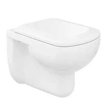 Унитаз подвесной Aringa Рио AR01007WH безободковый, с сиденьем микролифт