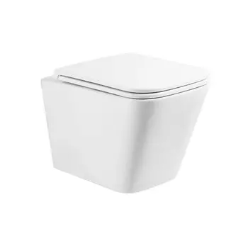 Унитаз подвесной BelBagno Ardente-R BB520CHR/SC безободковый, с сиденьем микролифт, белый